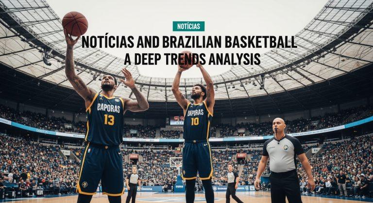 Brazilian basketball analysis scene with reporters and coaches